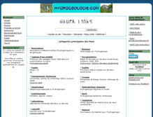 Tablet Screenshot of hydrogeologie.com
